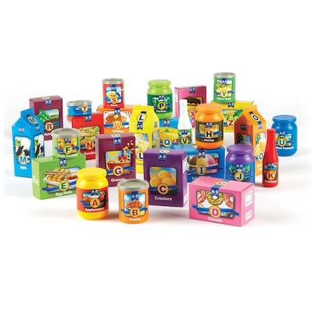 Learning Resources A to Z Alphabet Groceries 7729